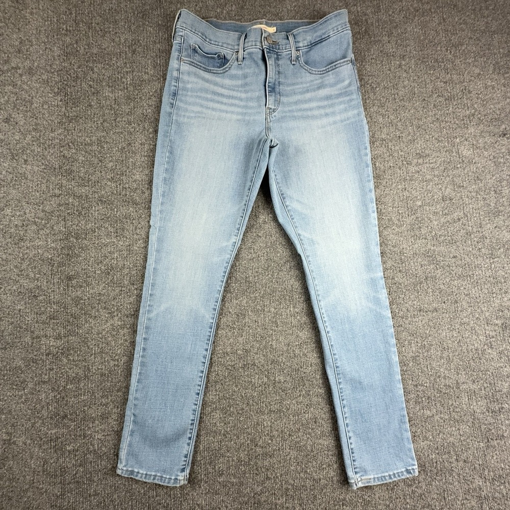 Levi's 311 Shaping Skinny Jeans Womens 31 Light Wash Blue Mid Rise 19626-0205